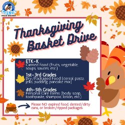 thanksgiving basket drive